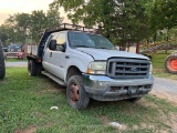 2004 Ford F-550 Flat Bed Truck (RUNS) TITLE)