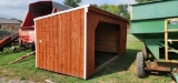 New 8x20 Run In Shed w/Tack Room