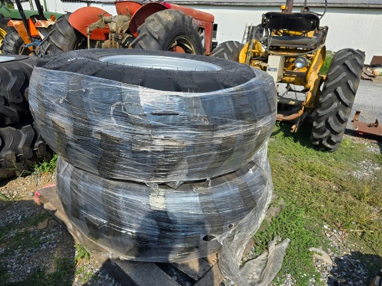 New 2-Titan 16.9-24 Tires & Rims