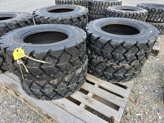 New 4-Forerunner 10-16.5 Skidloader Tires