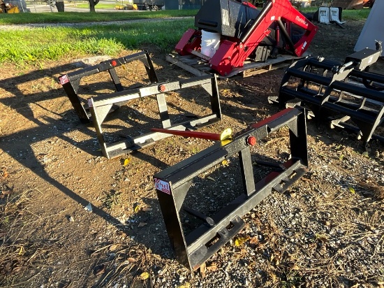 New Kivel Skidloader Quick Attach Single Spear