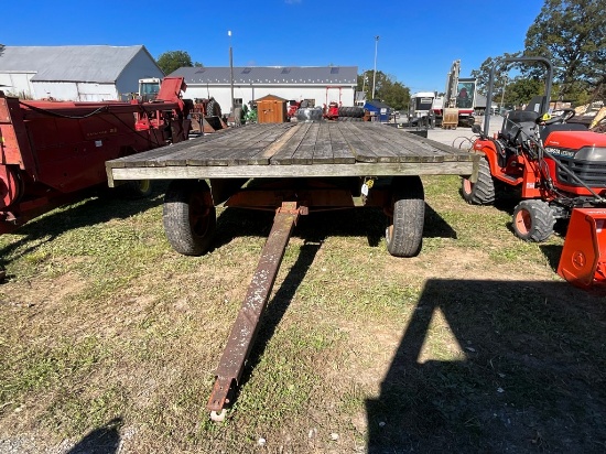 16' Wood Flat Bed Wagon