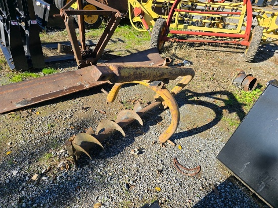 9" 3pt. Post Hole Digger