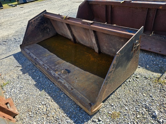 7' Blue Diamond Skidloader Bucket