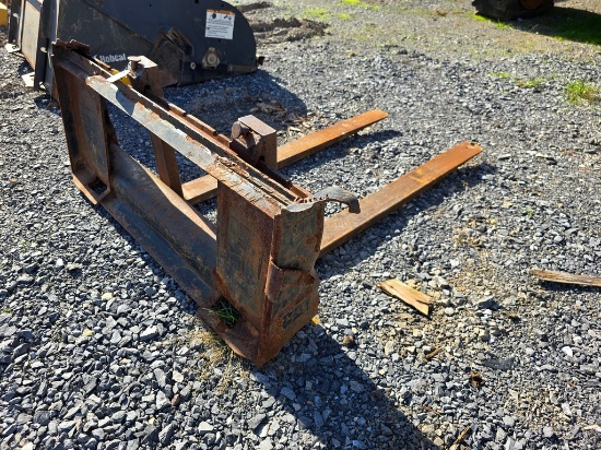 Cat Skidloader Forks