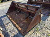 7' Blue Diamond Skidloader Bucket