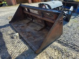 7' Blue Diamond Skidloader Bucket