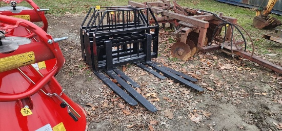 Kivel 3500 Pound Skidloader Forks (NEW)
