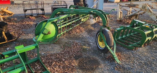 John Deere E0640 Dolly Wheel Rake