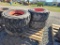 4- 12-16.5 Skidloader Tires & Rims
