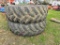 2- Titan 520/85R38 Tractor Tires