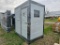 New All Metal Portable Restroom