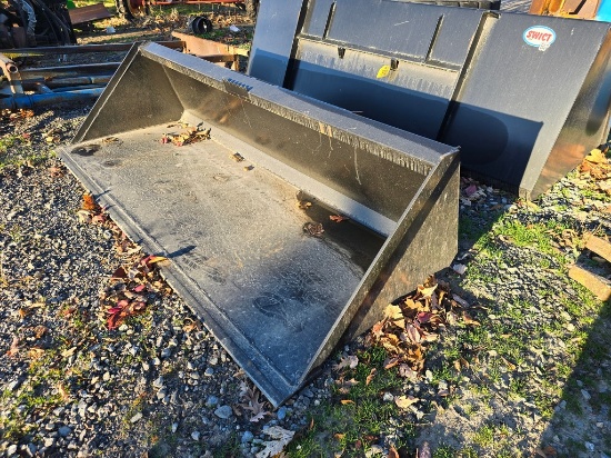 New Swict 78" Skidloader Bucket