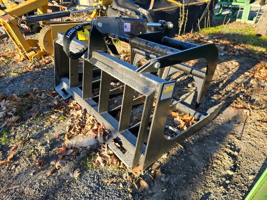 New JMR 48" Skidloader Brush Grapple