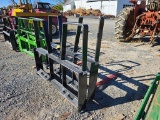 New Kivel High Back Double Skidloader Spear