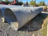4'x20' Metal Drain Pipe