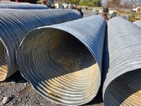 4'x20' Metal Drain Pipe Pipe