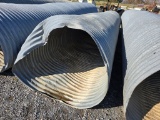 4'x20' Metal Drain Pipe