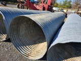 4'x20' Metal Drain Pipe
