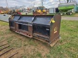 8' Quick Attach Skidloader Snow Box