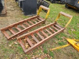 Pair 5' Trailer Ladder Ramps