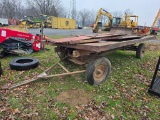 Metal Flat Bed Wagon