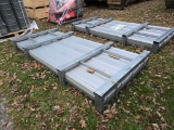 New All Metal 100 Pieces 7' Galvalume Corrugated Steel Panel