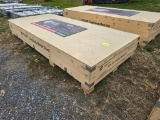 New All Metal 20'x12' Single Garage Metal Shed