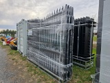 New All Metal 7'x20' Bi-Parting Iron Gate
