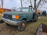 1998 Ford F-350 Service Truck (RUNS)(TITLE)