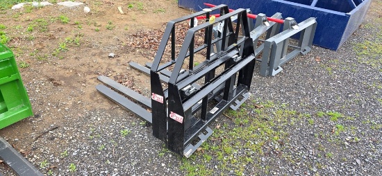 New Kivel 3500 Pound Skidloader Forks