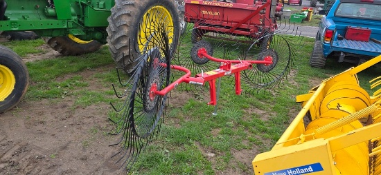 New Faza 4 Wheel 3pt. Wheel Rake