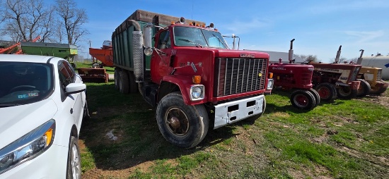 GMC DTS Dump Grain Truck (RUNS) (TITLE)