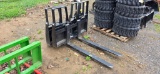 New Kivel 4200 Pounds Skidloader Forks