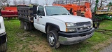 2004 Chevy 3500 Flat Bed Truck (RUNS)(TITLE)