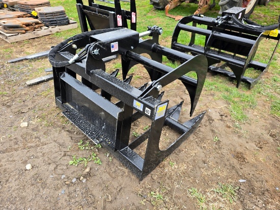 New JMR 40" Walk Behind Grapple