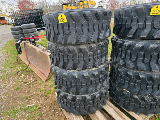 New 4-12-16.5 Forerunner Skidloader Tires