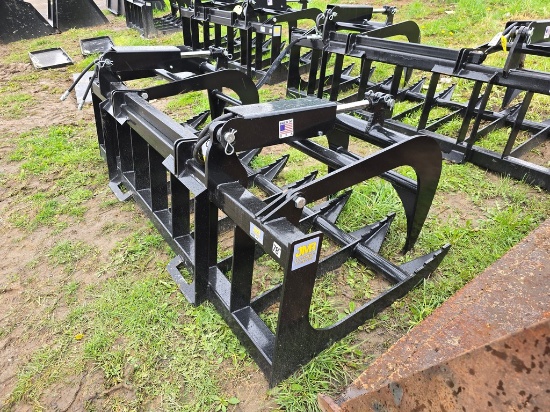 New JMR 78" Skidloader Grapple