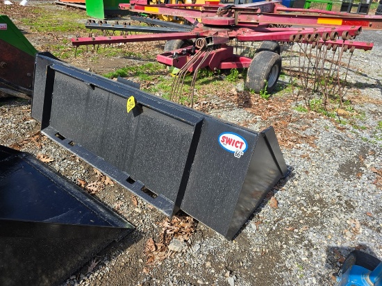 New Swict 66" Skidloader Bucket