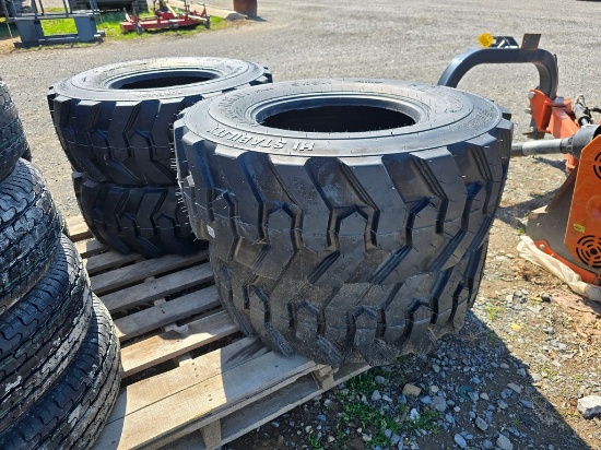 New 4-14-17.5 Forerunner Skidloader Tires