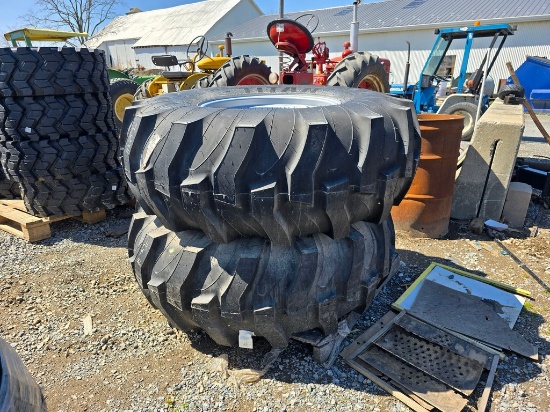 New 2-18.4-24 Titan Tires & Rims