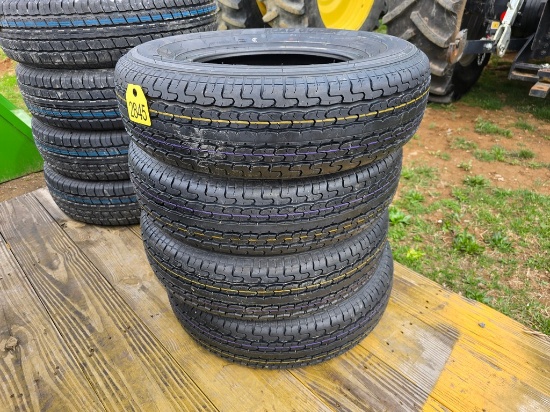 New 4-205/75R15 Road Guider Trailer Tires