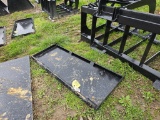 New Skidloader Plate