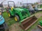 John Deere 4300 Compact Tractor w/Loader & Belly Mower (Runs)(Dealer Trade In)