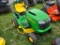 John Deere L111 Riding Mower (Runs)(Dealer Trade In)