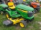 John Deere X340 Riding Mower (Runs)(Dealer Trade In)