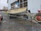 1983 Blue Fin Fishing Boat w/1985 Cox 1 Axle Trailer (Registration & Title)