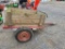 1 axle 3x4 Lawn Trailer