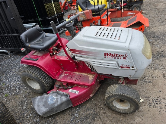 White LT165 Riding Mower