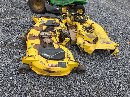 2-John Deere 54" Decks